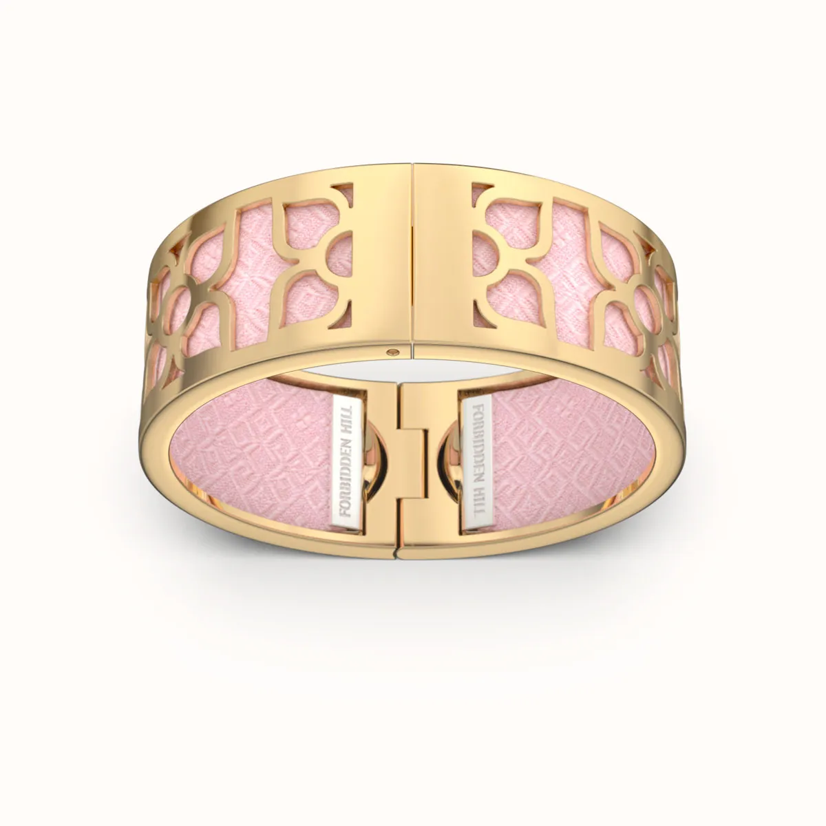 Lotus Bangle - Rose Syrup Pink