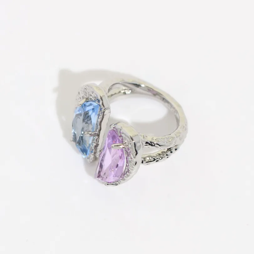 Love Heart Gem Ring