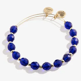 Luna Beaded Bangle, Royal Blue