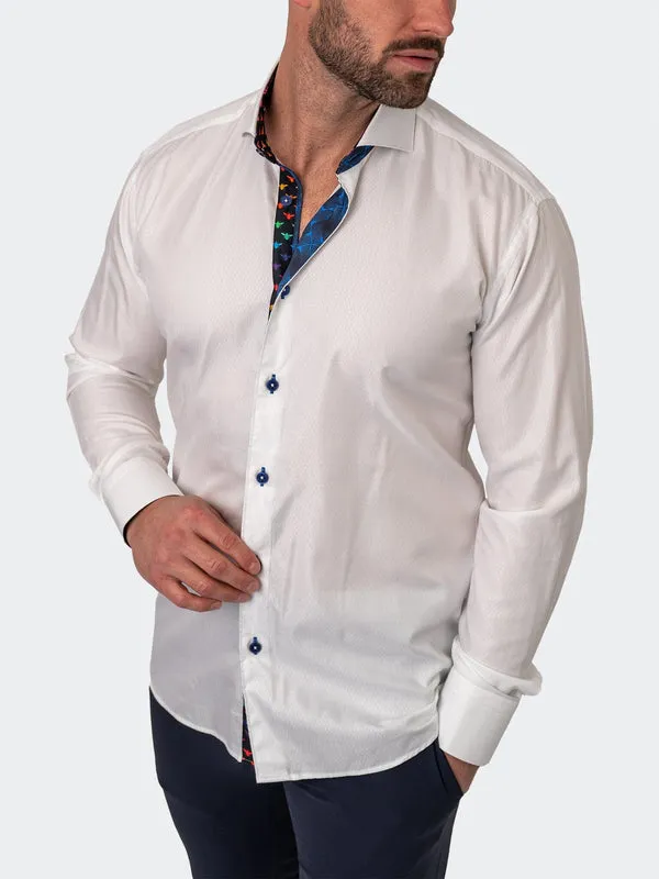 Maceoo Stretch Shirt | Einstein Gem White