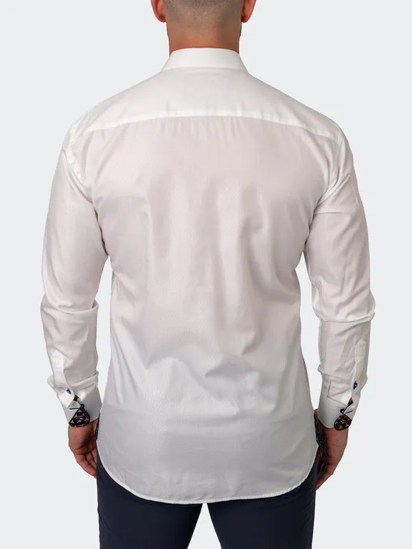 Maceoo Stretch Shirt | Einstein Gem White