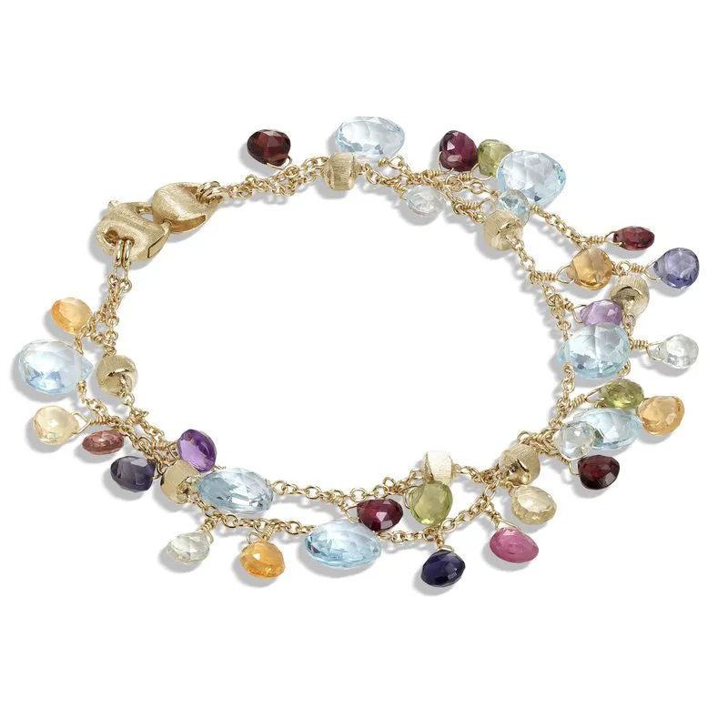 Marco Bicego Mixed Gemstones Blue Topaz Paradise Bracelet