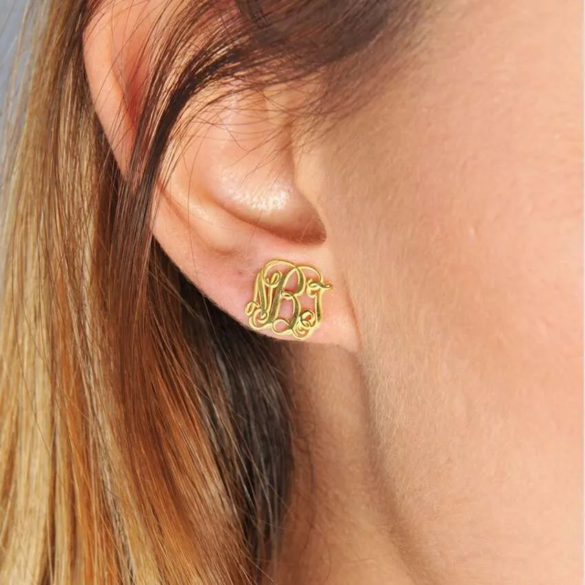 Monogram Earrings