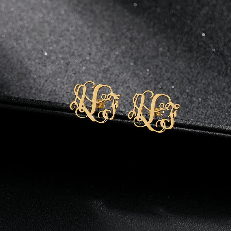 Monogram Earrings