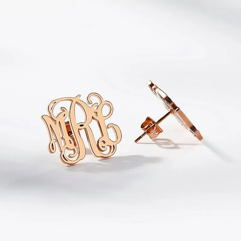 Monogram Earrings