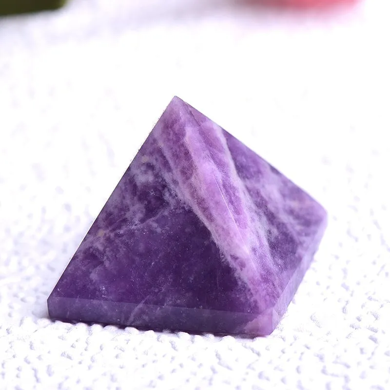 Natural Pyramid Gemstones