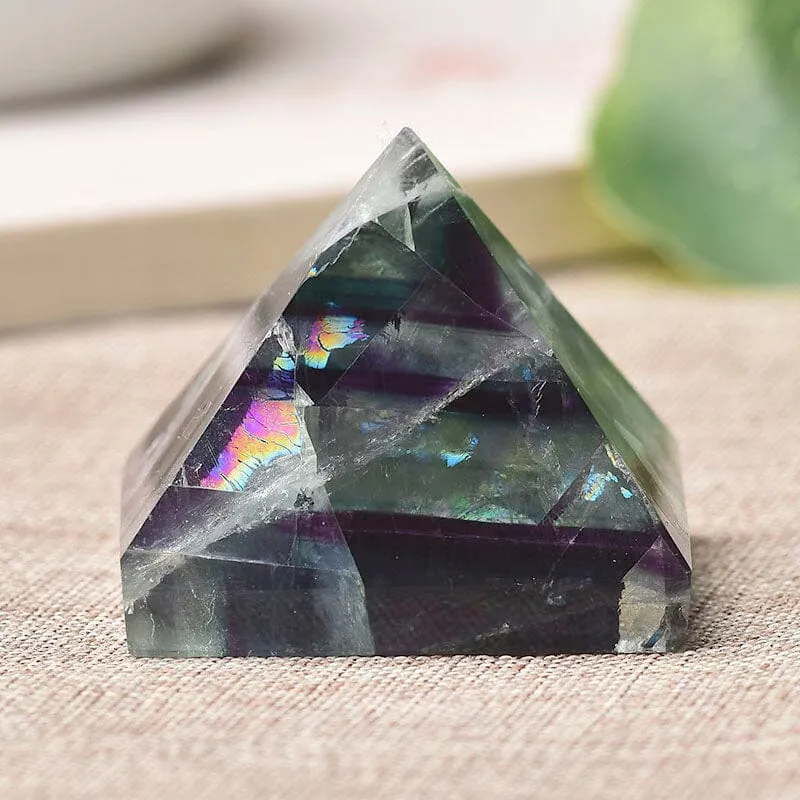 Natural Pyramid Gemstones