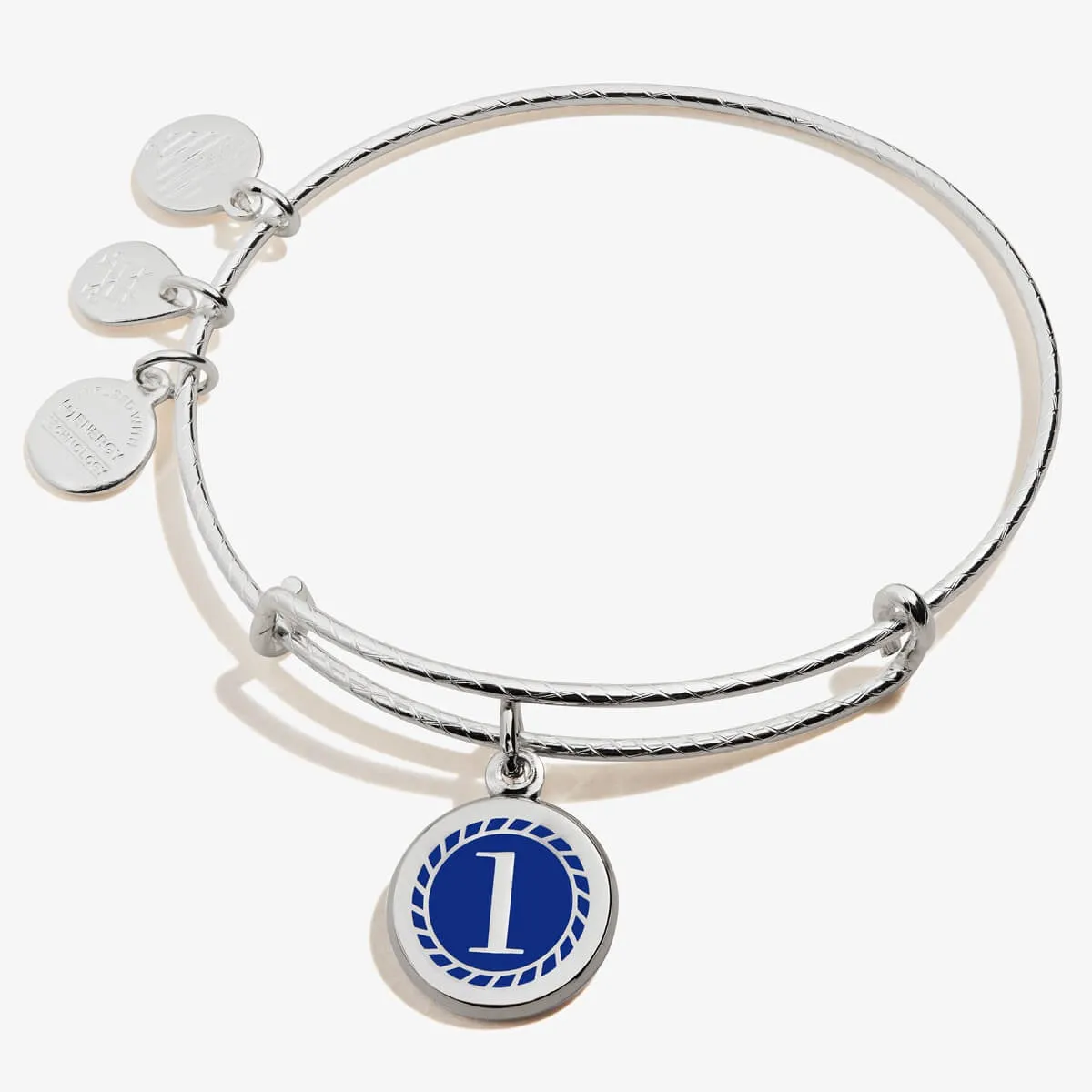 Number 1 Charm Bangle