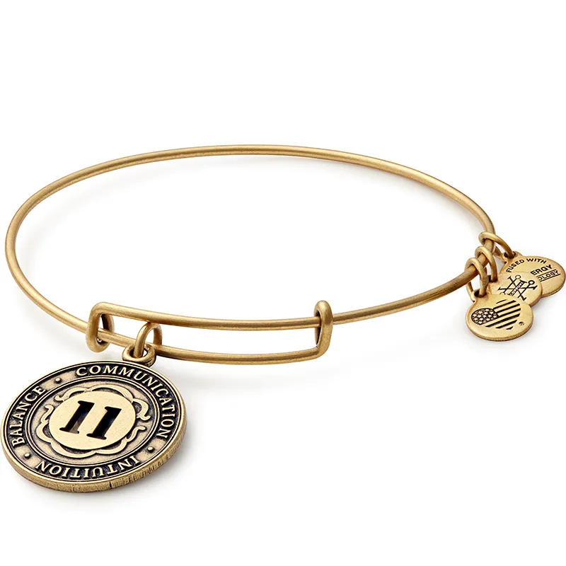 Number 11 Charm Bangle Bracelet