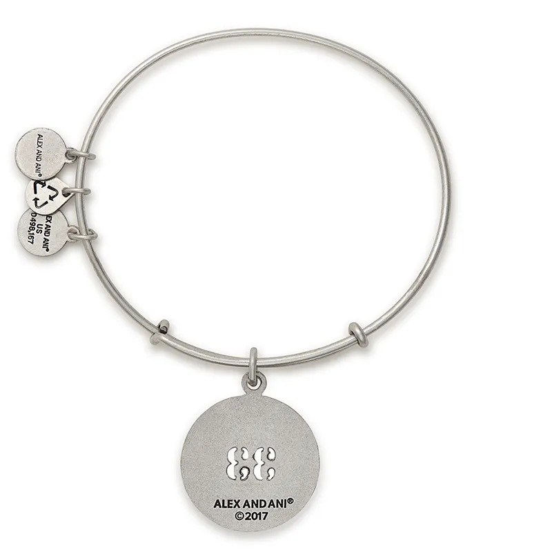 Number 33 Charm Bangle Bracelet