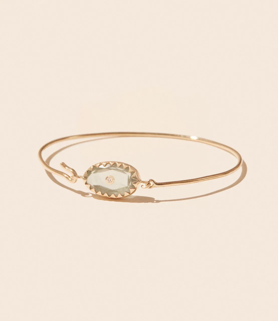 Orso Bangle Aquamarine