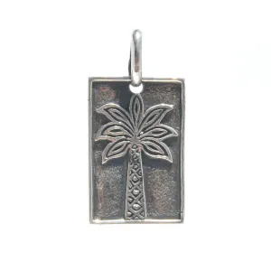 Palm Tree Pendant Oxide