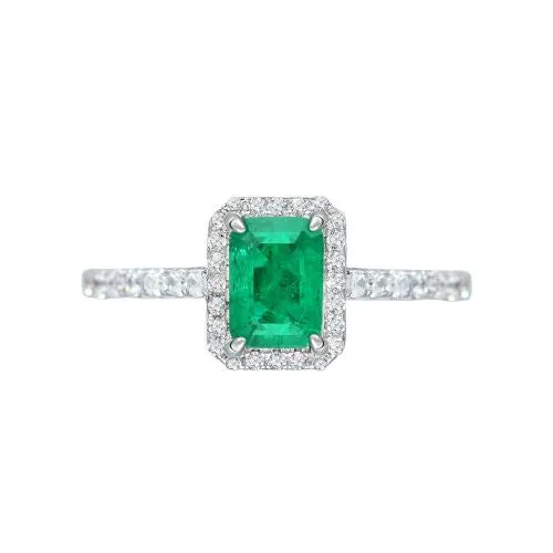 Paraiba Multi Color Gemstones Rectangular Silver Ring