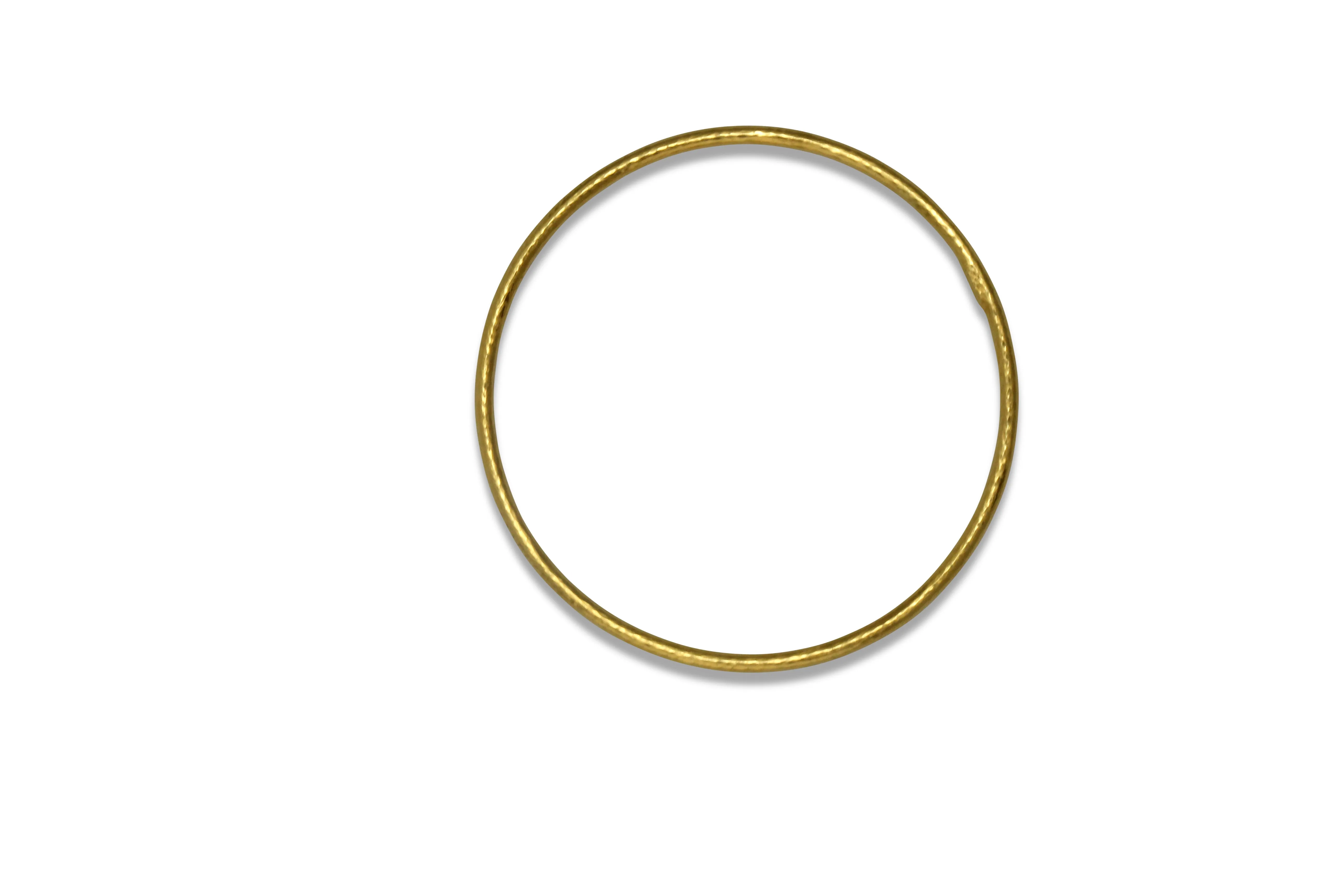 Playful Caprice Bangle Gold Bracelet