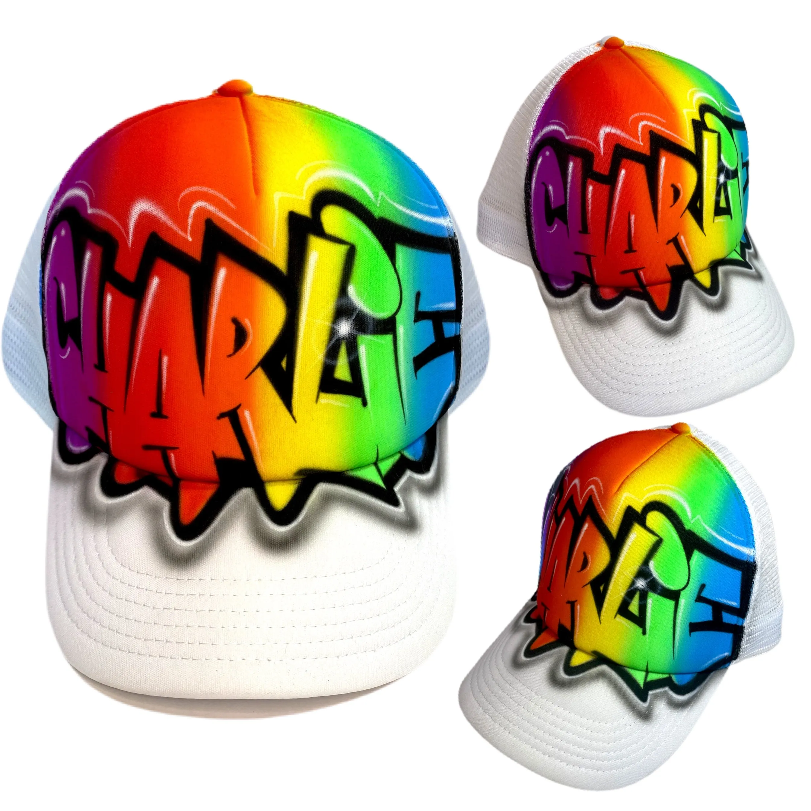 Rainbow Graff Style Trucker  (7G)