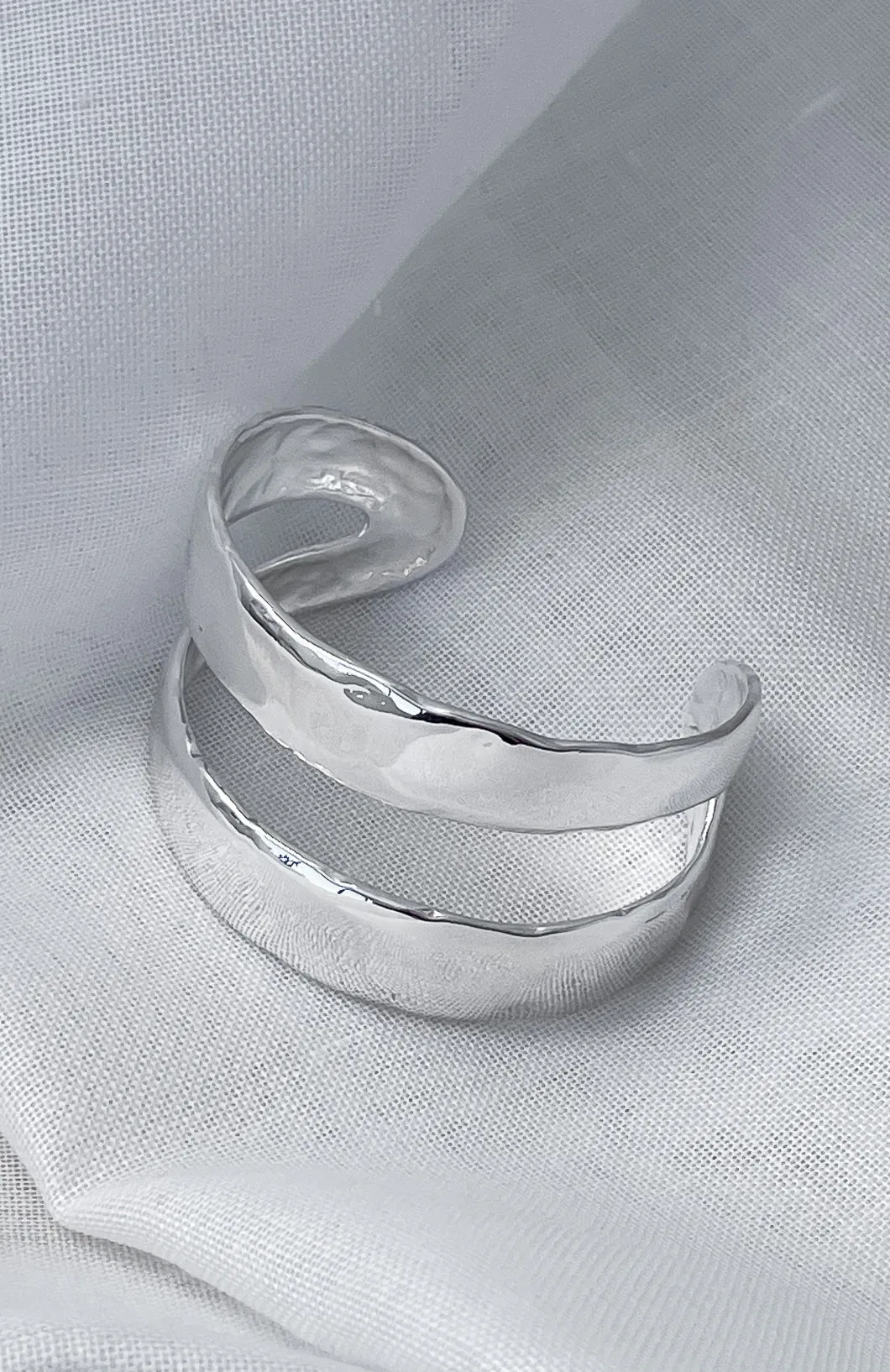 Ralph Cuff Bangle Silver