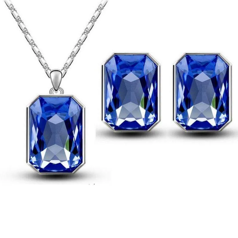 Regally Righteous Blue Gem Set