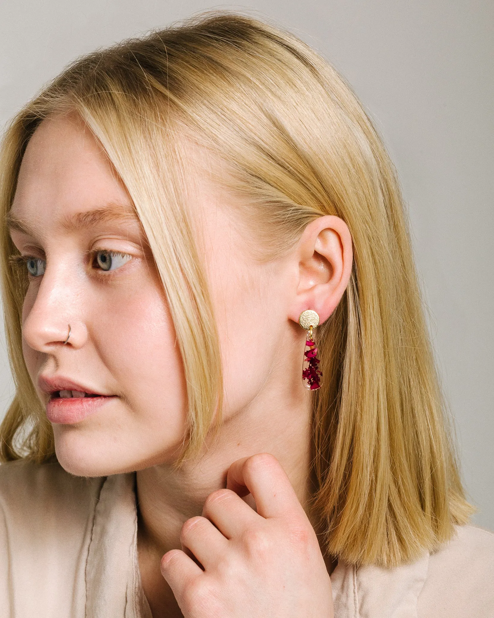 Ruby Earrings