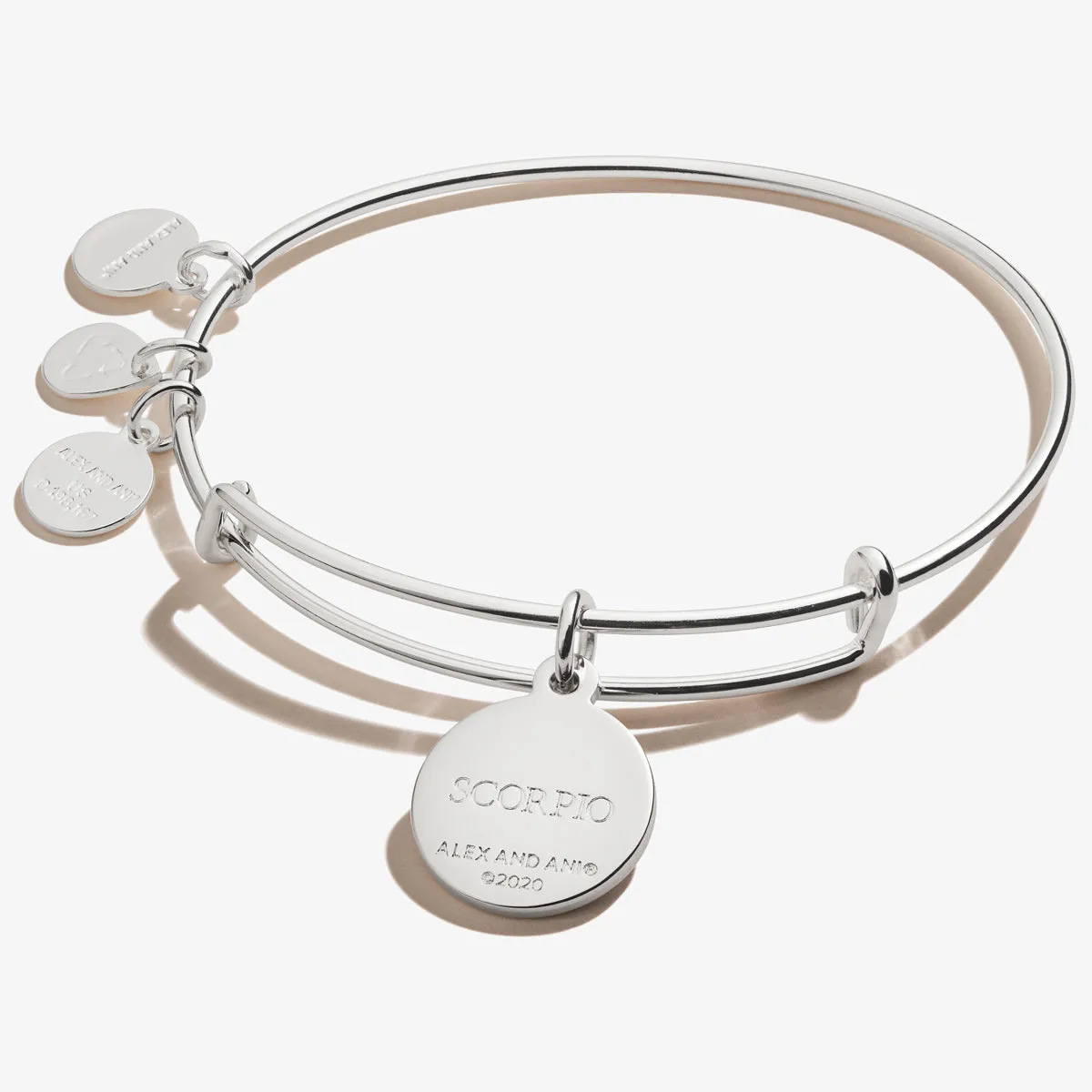 Scorpio Zodiac Charm Bangle, Color