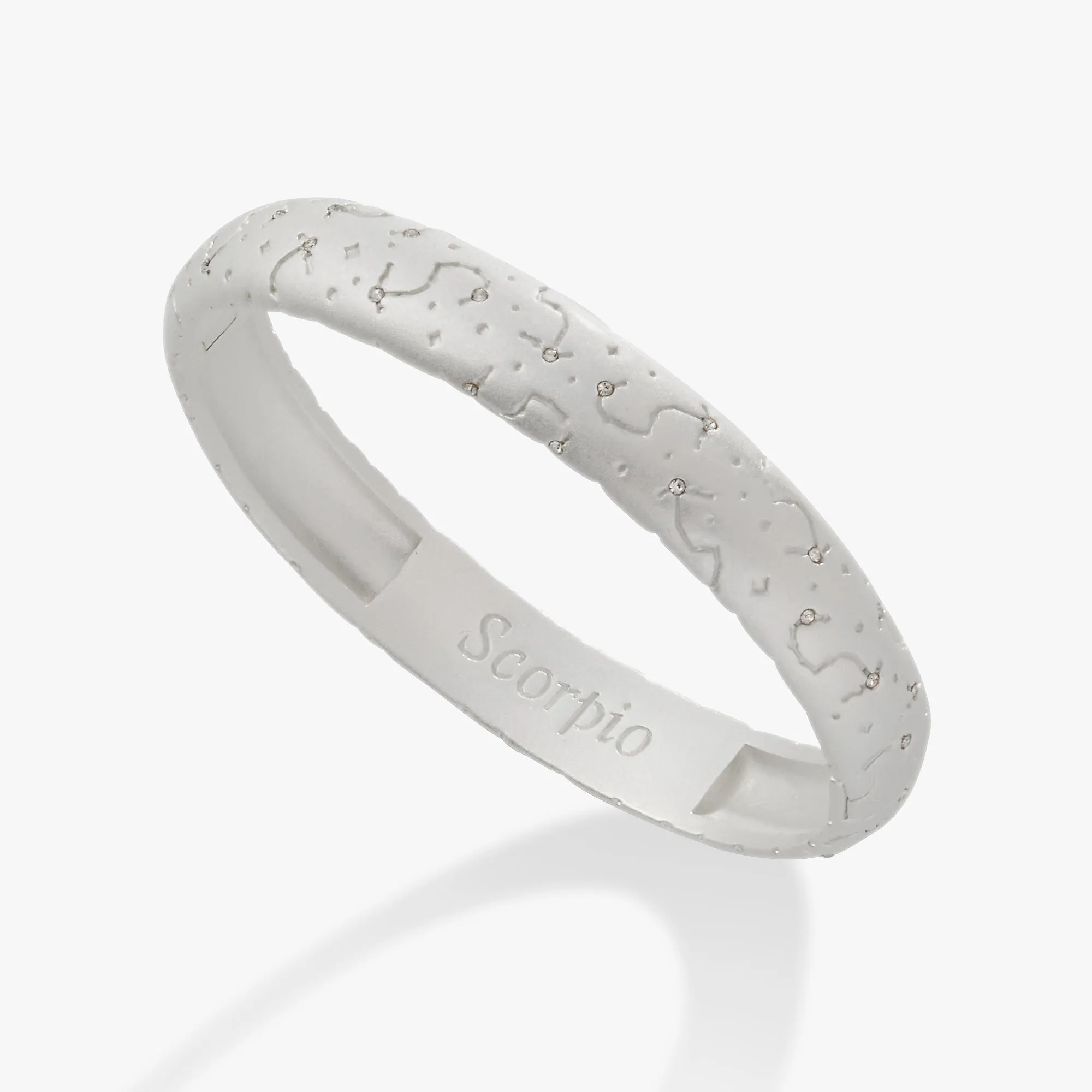 Scorpio Zodiac Hinge Bangle