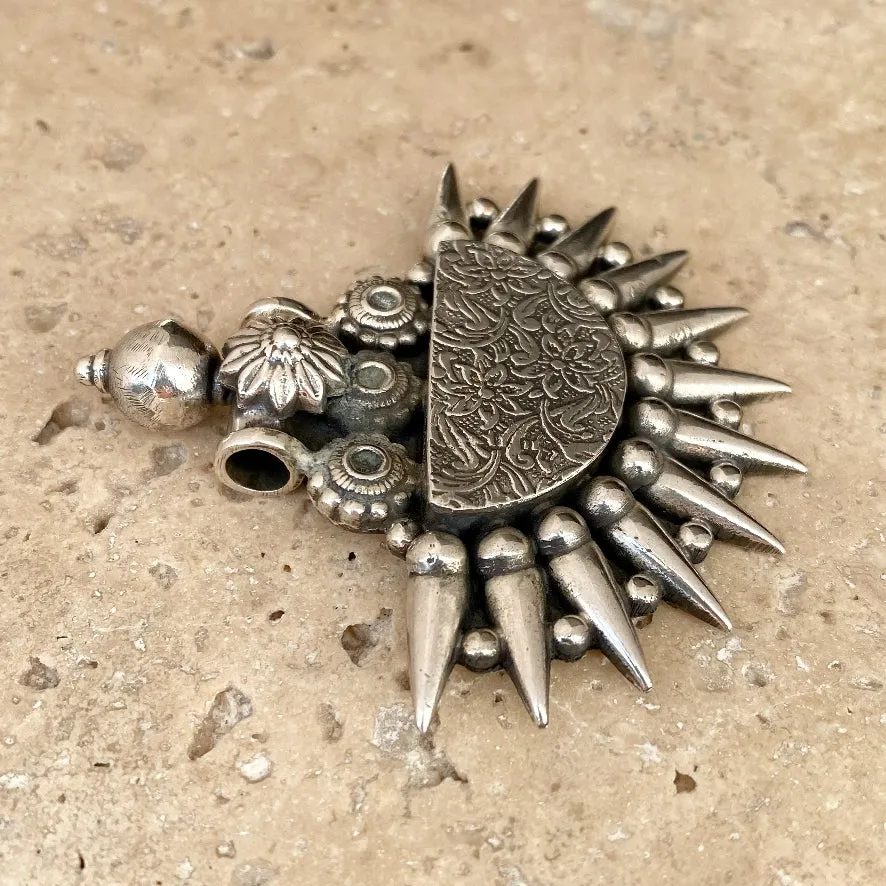 Silver Sun Pendant