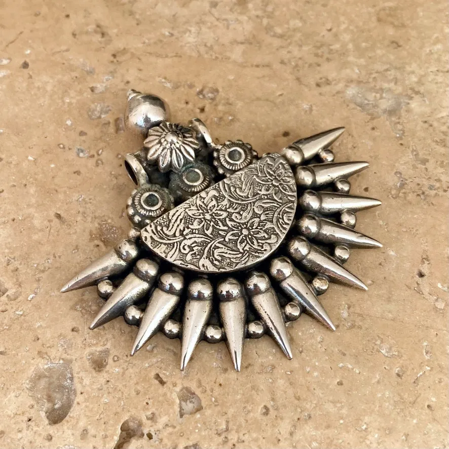 Silver Sun Pendant