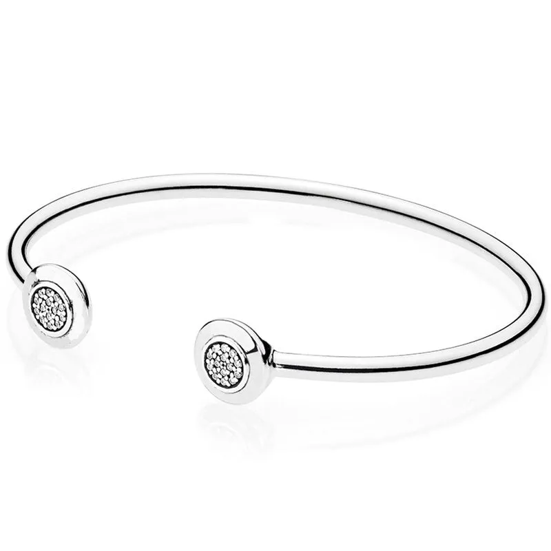 Sparkling Signature Bangle Bracelet