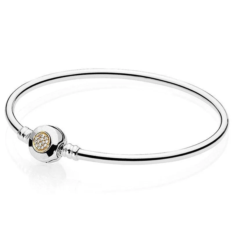 Sparkling Signature Bangle Bracelet