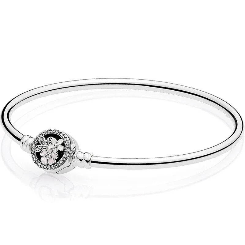 Sparkling Signature Bangle Bracelet