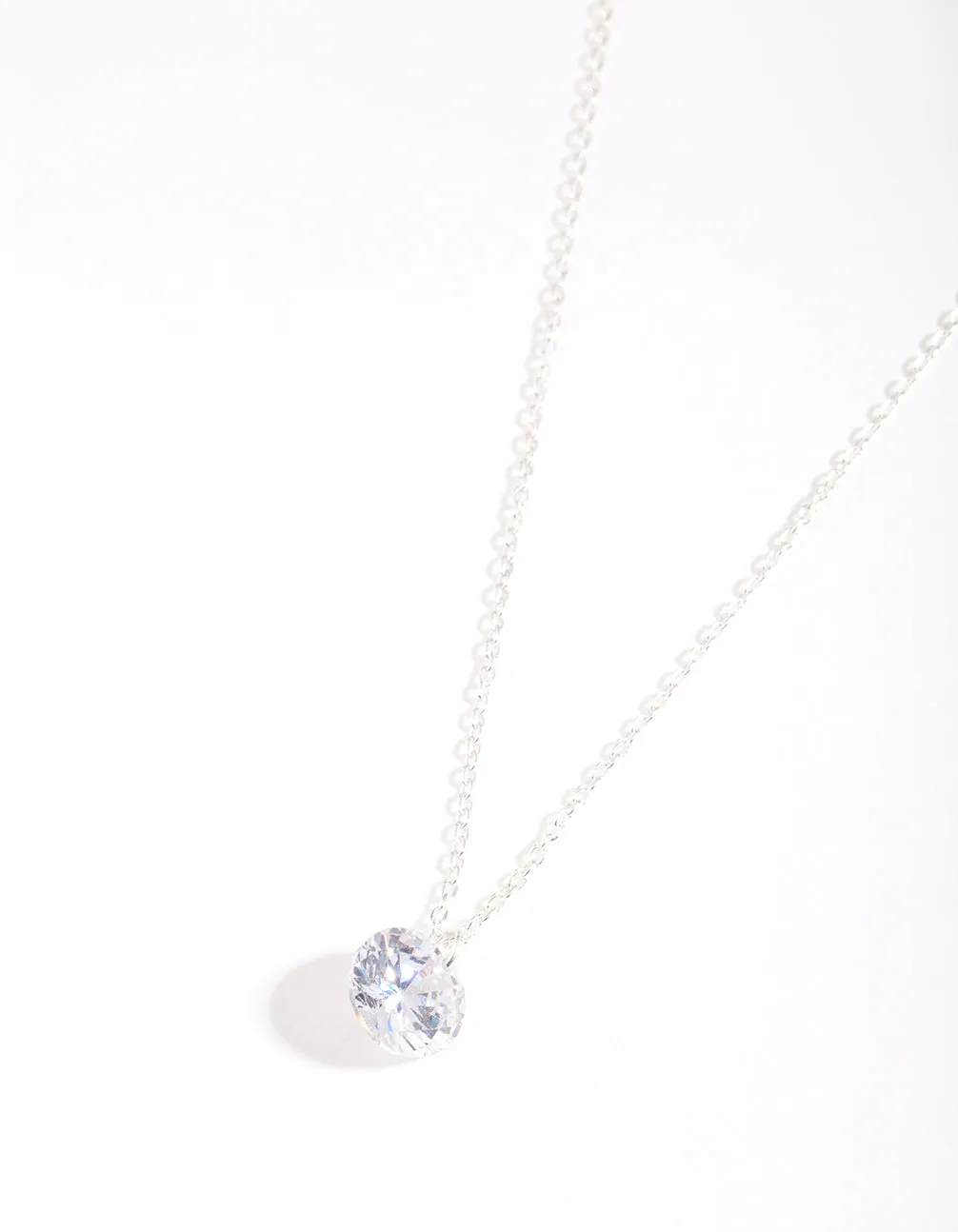 Sterling Silver Treasure Gem Necklace