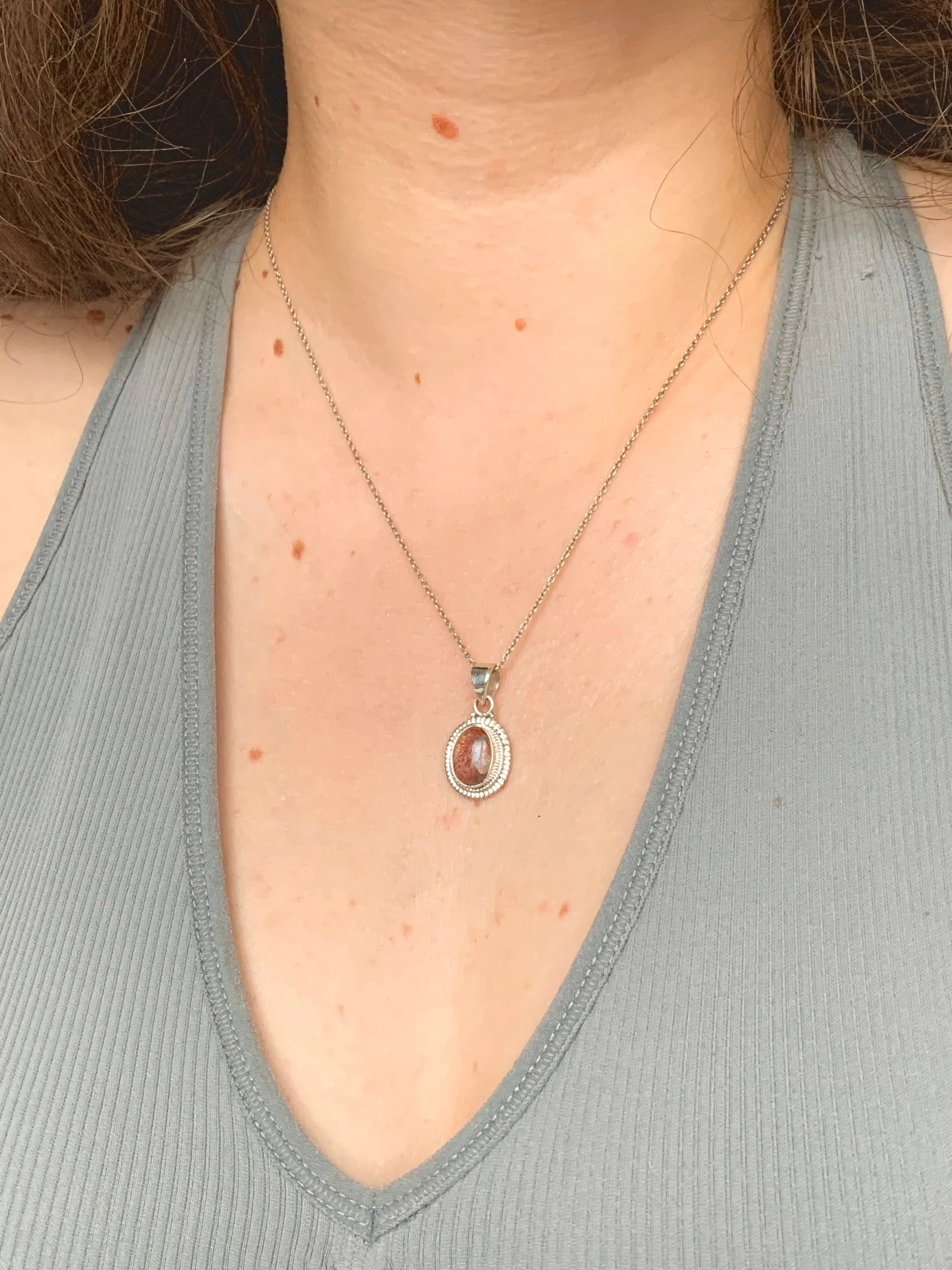 Sunstone Cyra Pendant