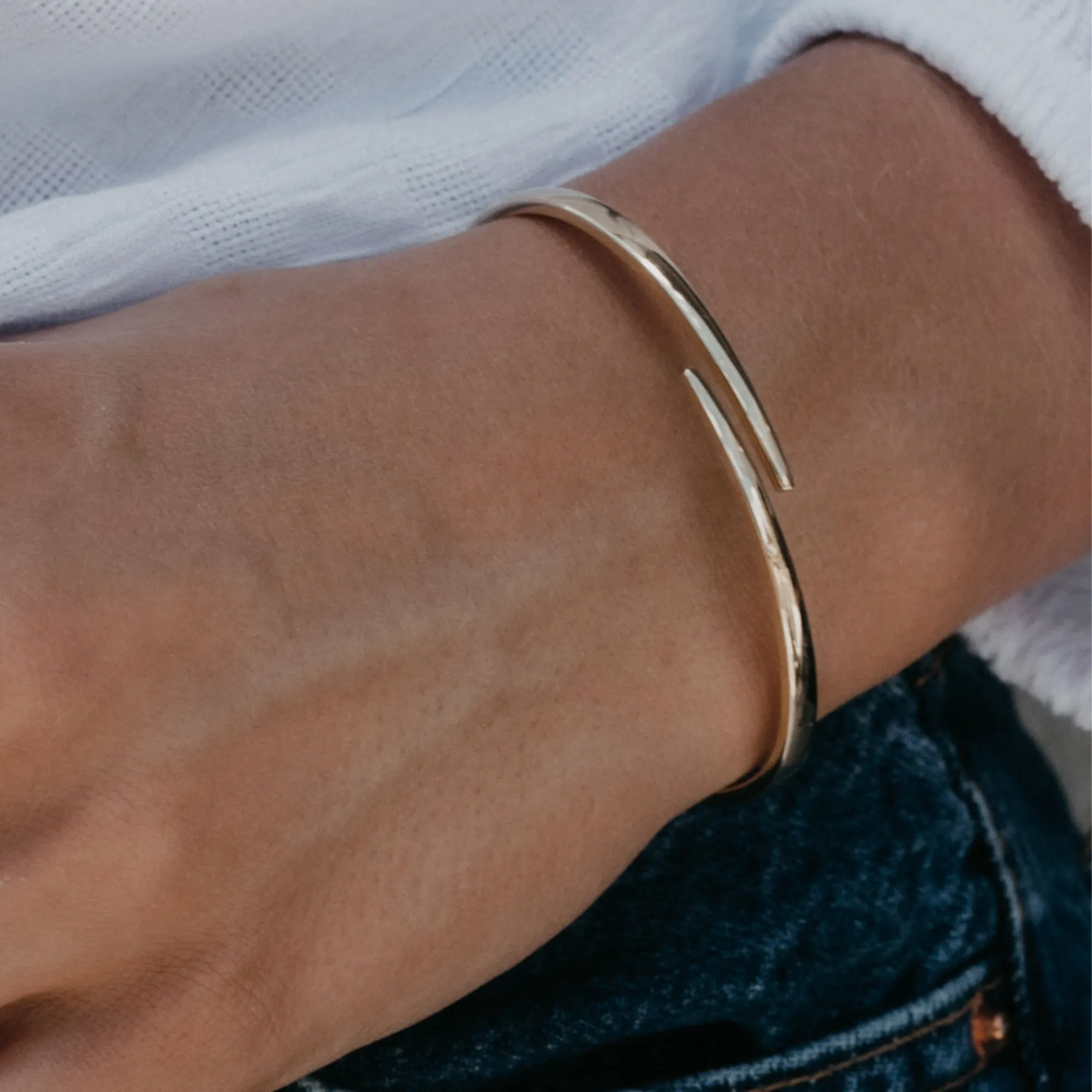 Talon Bypass Bangle Bracelet