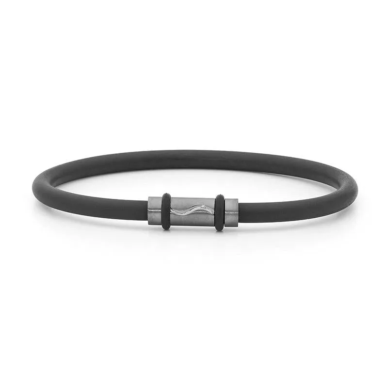 Tantalum Neoprene Bangle