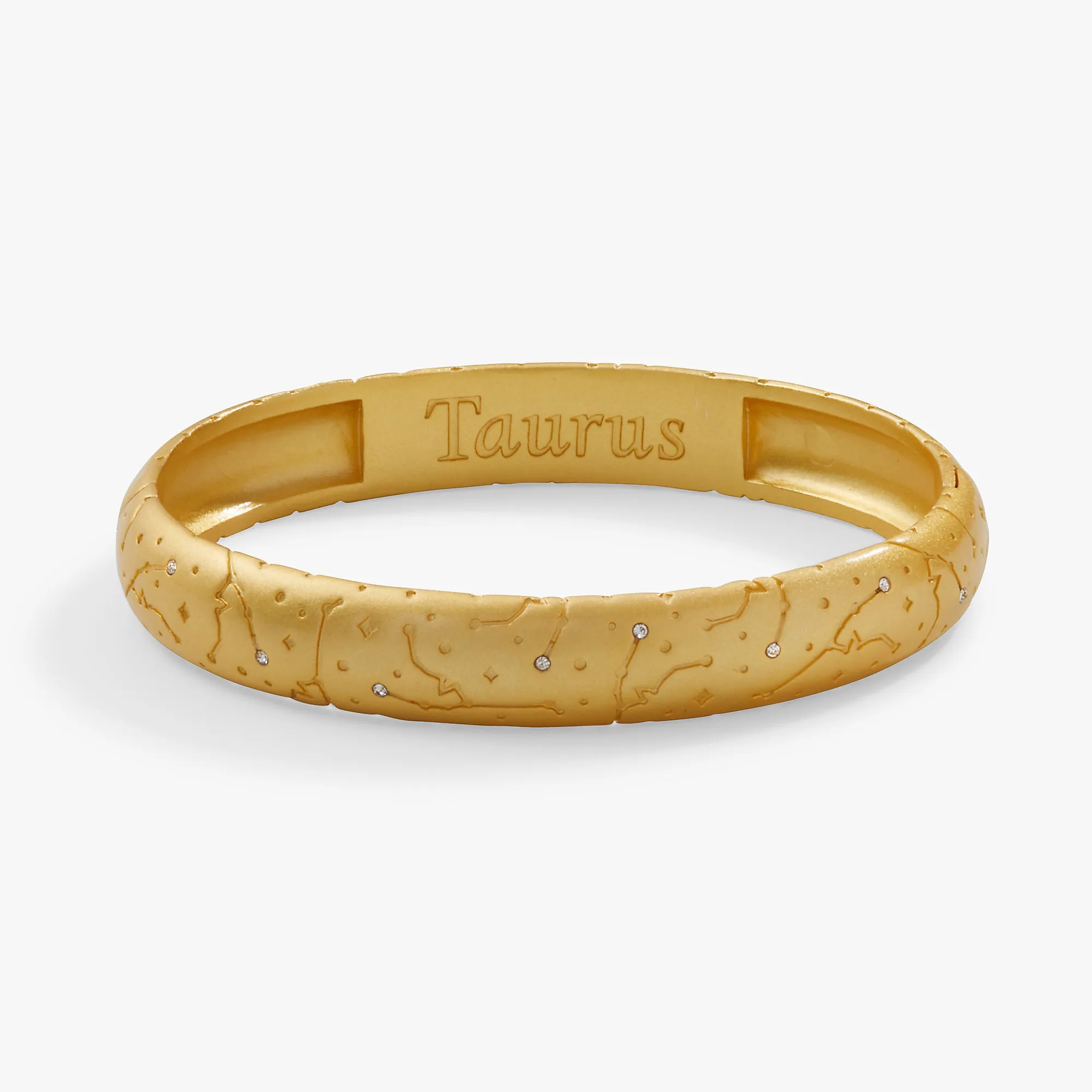 Taurus Zodiac Hinge Bangle