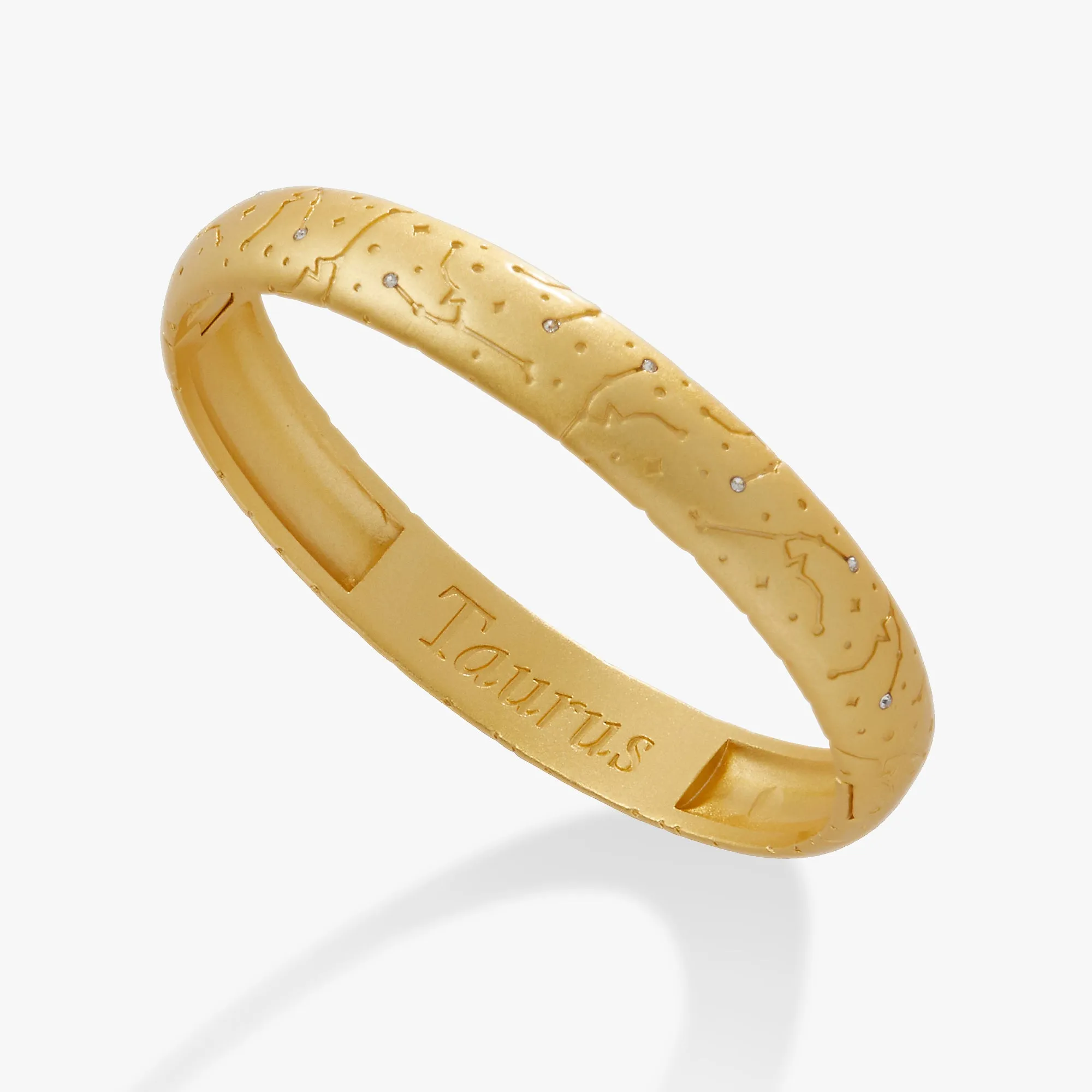 Taurus Zodiac Hinge Bangle