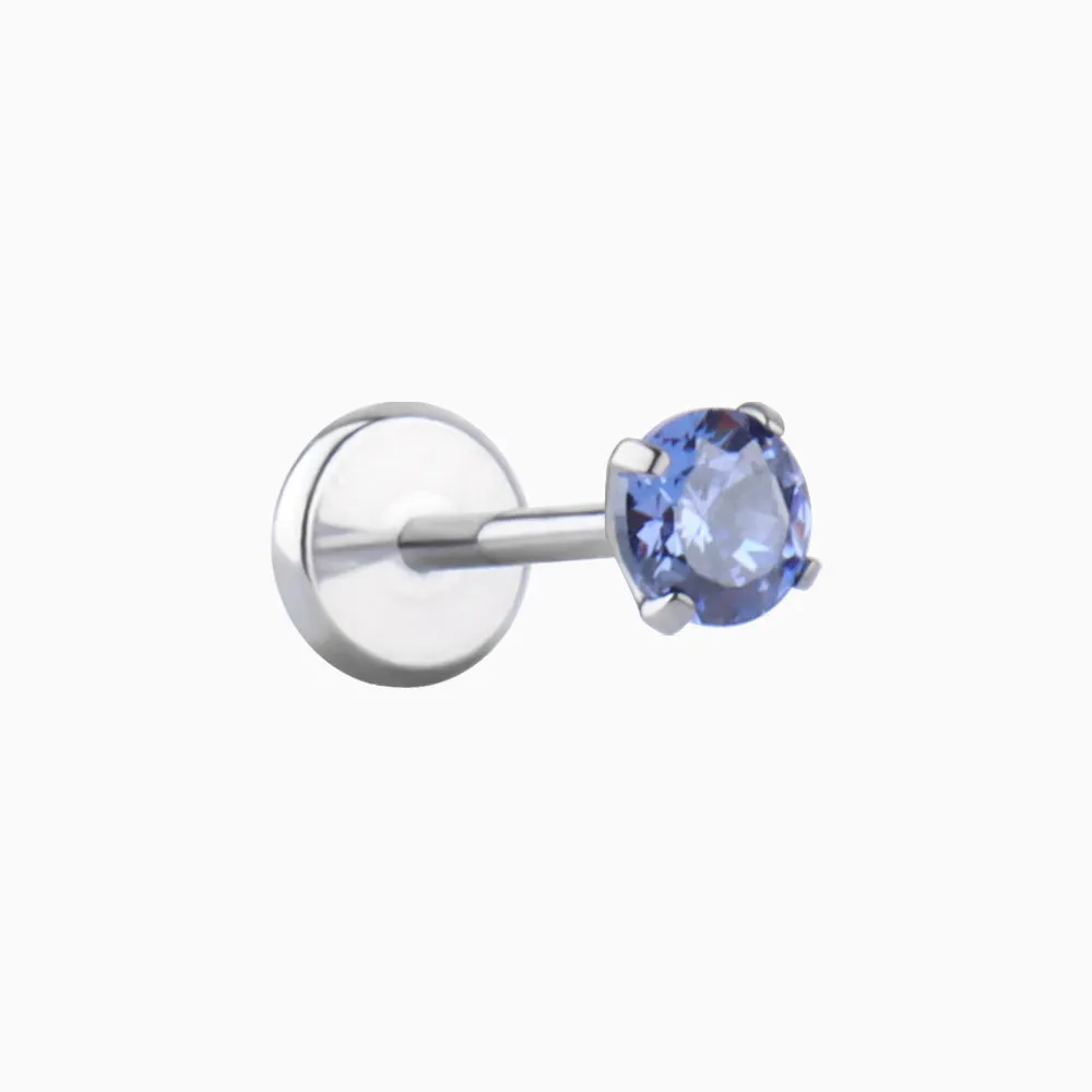 Titanium Gemstones Stud