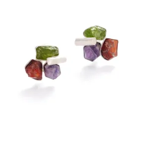 Triage Gem Stud Earrings