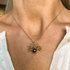 Vintage Spider Pendant