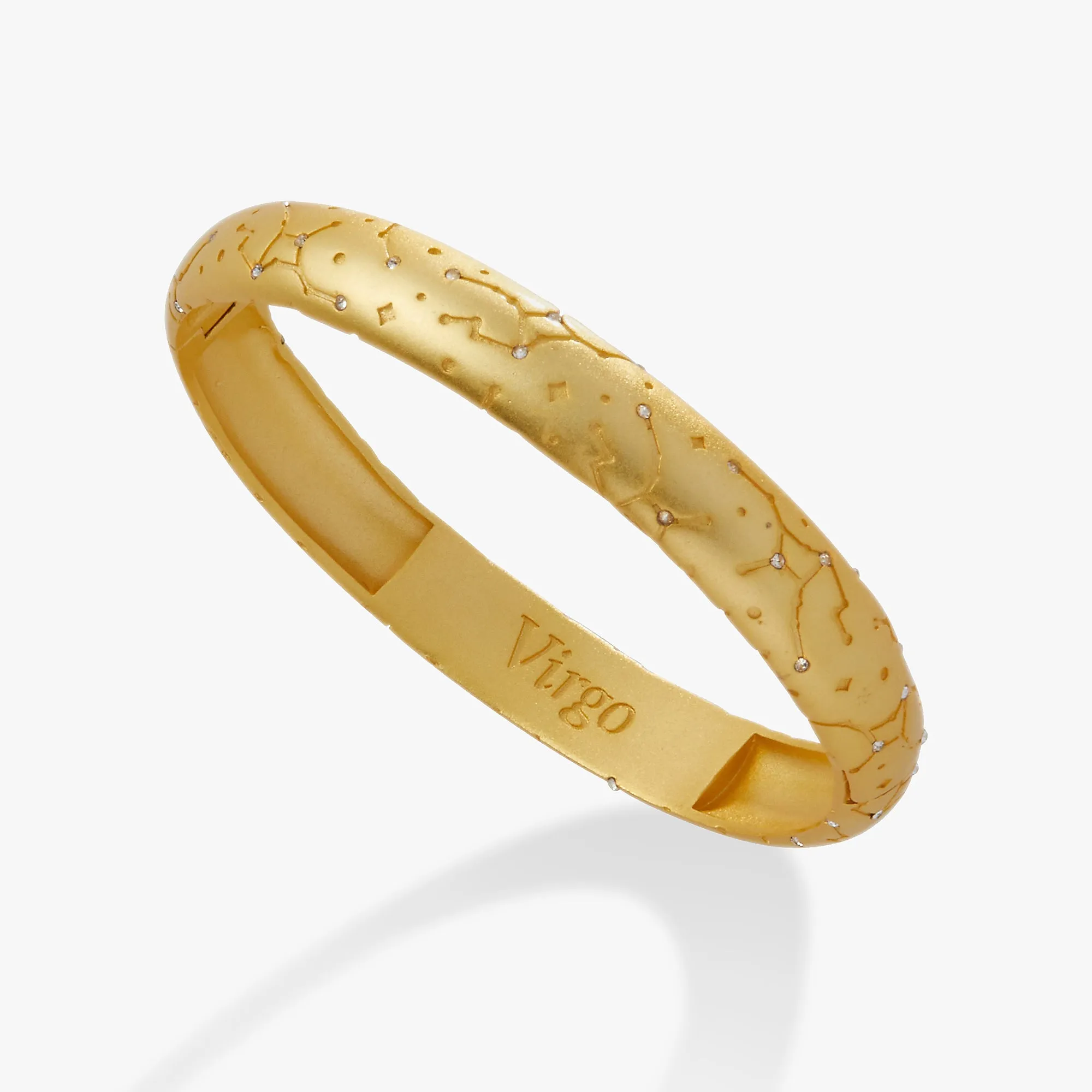 Virgo Zodiac Hinge Bangle