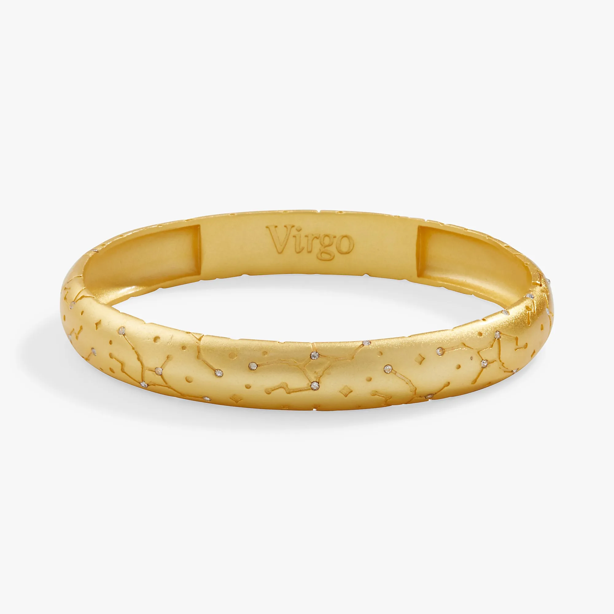 Virgo Zodiac Hinge Bangle