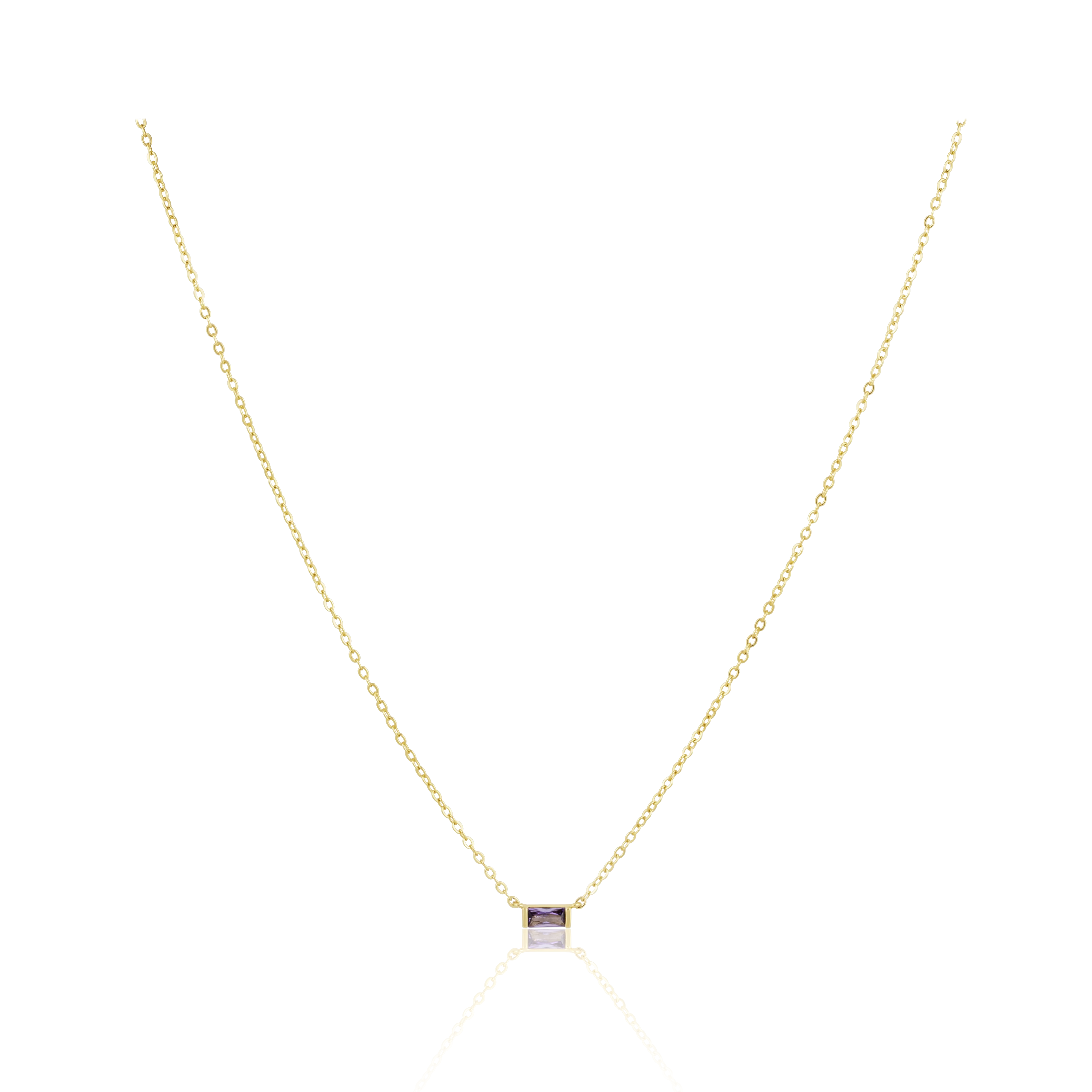 Willow Necklace- Purple