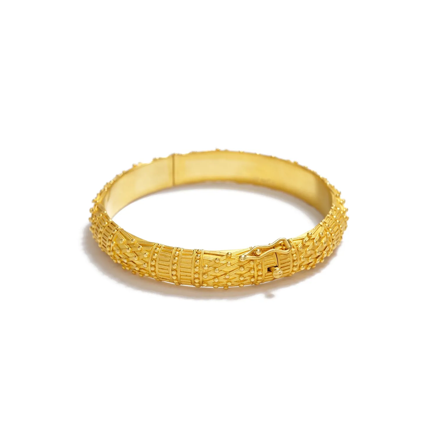 Zanzibar Bangle with Gold